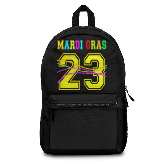 2023 Mardi Gras New Orleans Party Beads Bourbon St Backpacks