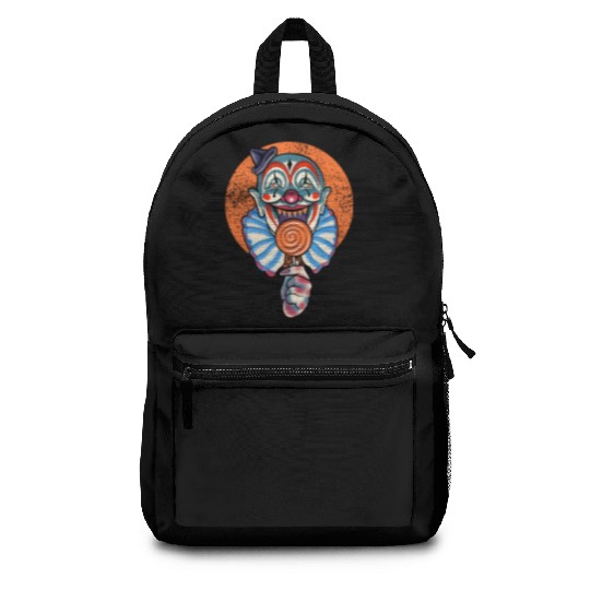 Horror Candy Corn Clown Backpacks