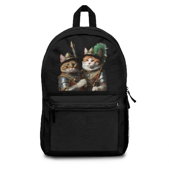 Conquistador Kitties Backpacks
