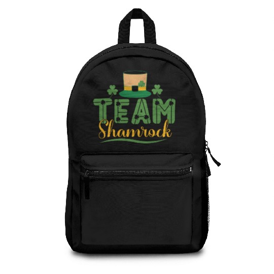 team shamrock Backpacks