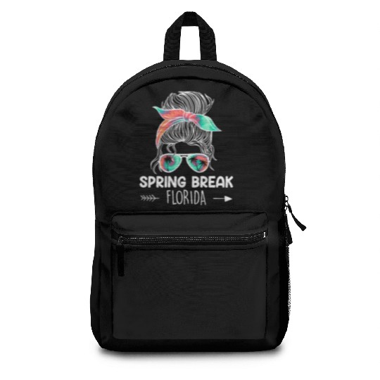 Spring Break Florida off duty vacation teacher Backpacks