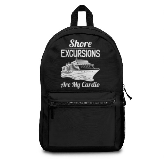 Funny Cruising Cruiser Cruise Ship Backpacks