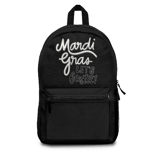 Mardi Gras Carnival Fiesta Party Louisiana New Orl Backpacks