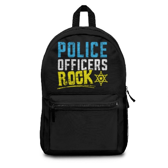 Military Police Officer Cop Law Enforcement Backpacks