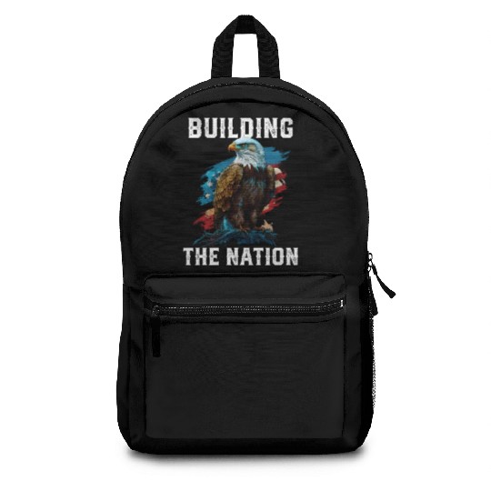 Building the Nation American Bald Eagle America Backpacks