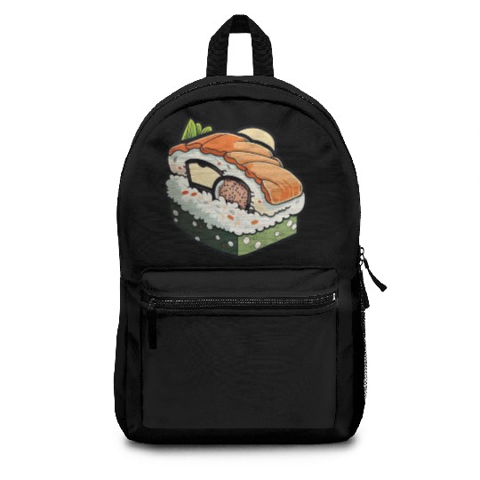 Sushi print Backpacks