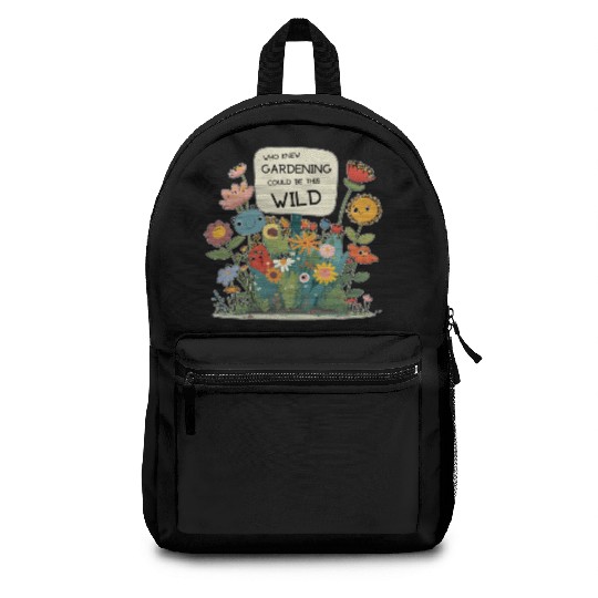 Gardening Gone Wild - A Wildflower Garden Design Backpacks