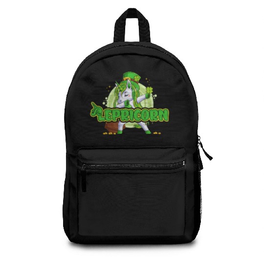 Lepricorn St. Patrick's Day Unicorn Backpacks