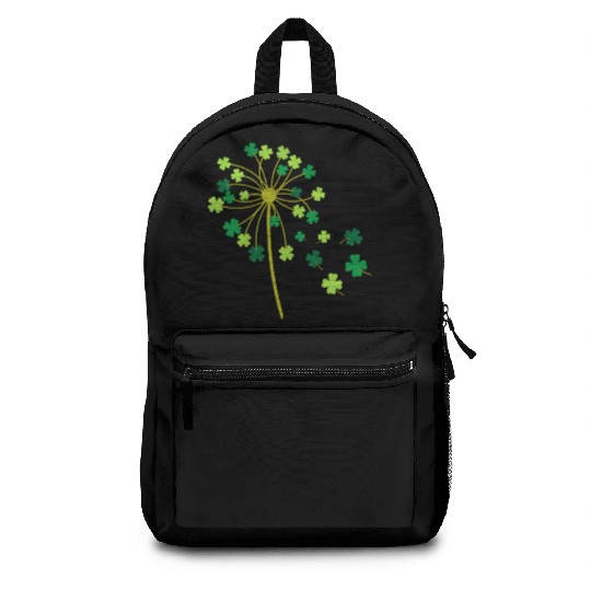 ST PATRICKS DAY DANELION Backpacks
