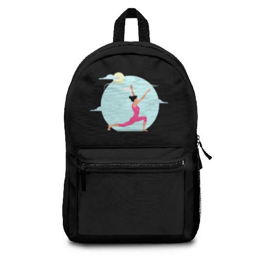 Yoga Exercise Training Sport Pose Backpacks
