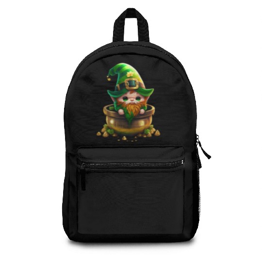 St. Patrick's Day Elf Saint Patricks Day Outfit Backpacks