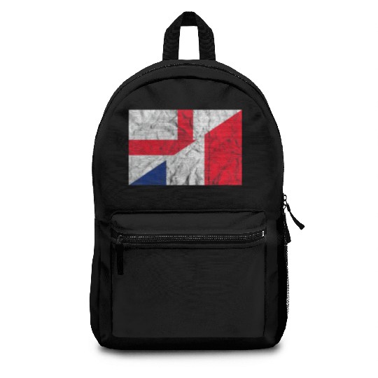 Vintage England France Backpacks