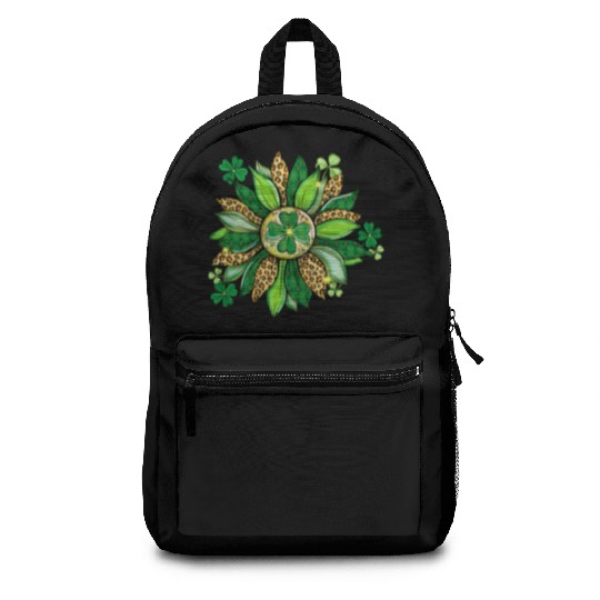 Sunflower Green With Leopard Backpacks
