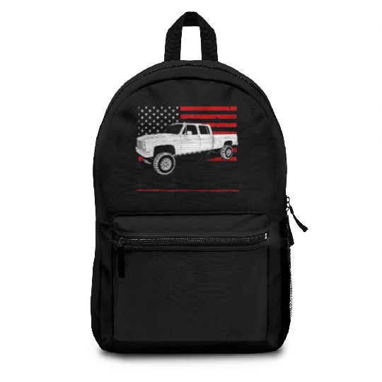 Lifted Square body truck American muscle Backpacks 4x4