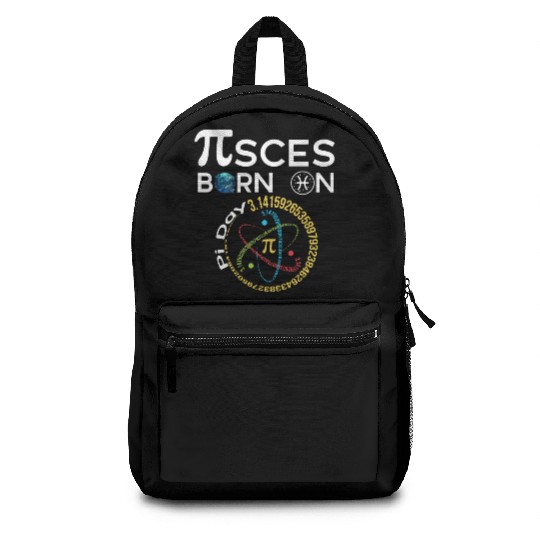 Pi Day Birthday Baby Born on Pi Day Pisces Backpacks