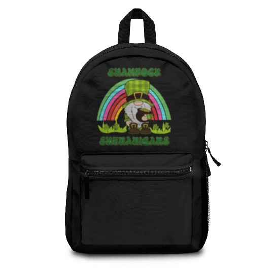 Shamrock Shenanigans Gnome Backpacks