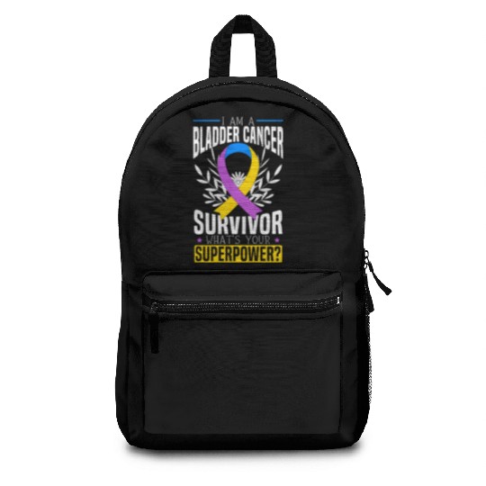Bladder Cancer Survivor Bladder Cancer Awareness Backpacks