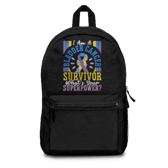 Bladder Cancer Survivor Bladder Cancer Awareness Backpacks