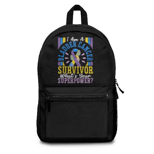 Bladder Cancer Survivor Bladder Cancer Awareness Backpacks