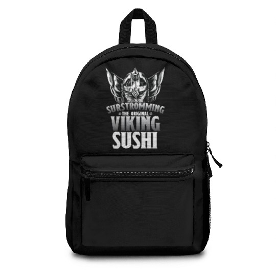 Surstromming Viking Sushi Swedish Food Backpacks