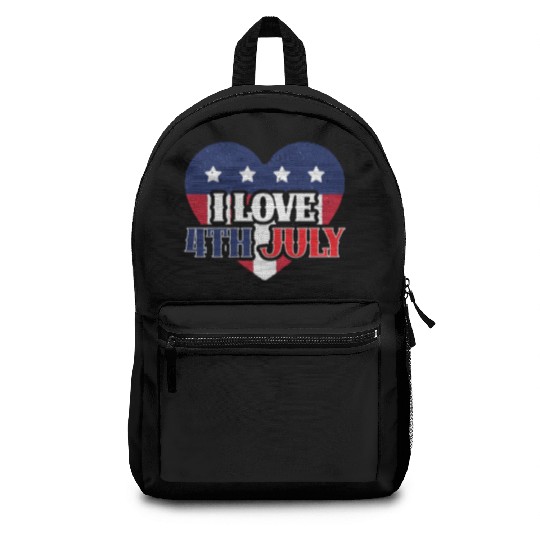 Patriotic America USA Flag 4th Of July American Backpacks