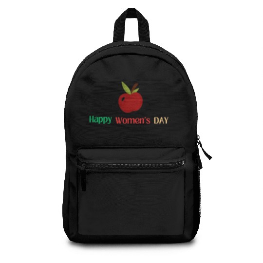 Embrace Equity Happy Women's Day Backpacks