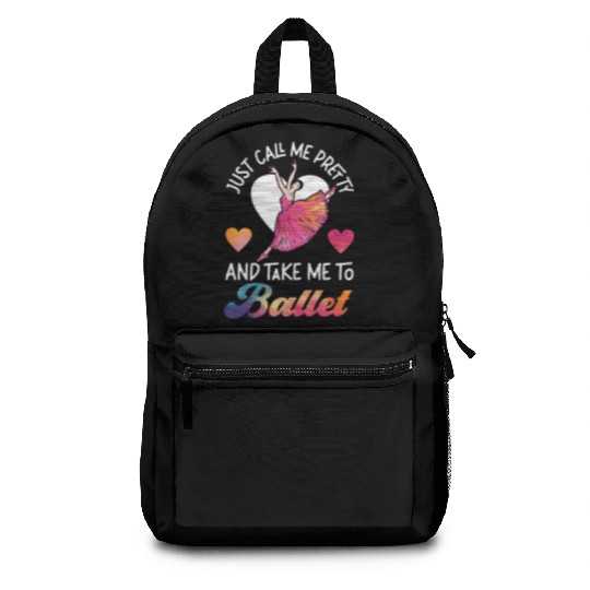 Ballet Dancer Dance Girl Ballerina Backpacks