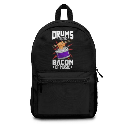 Drummer Drums Music Drum Set Drumming Backpacks