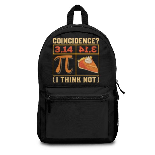 3,14=Pie Coincidence ? i think not. Pi Day Kids Backpacks