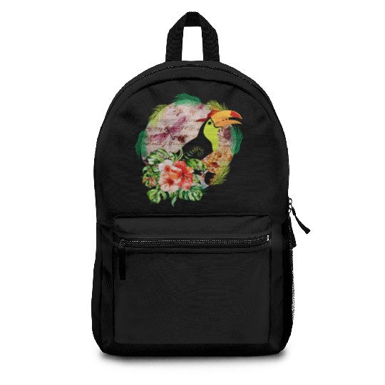 Toucan's Magic - Tropical Bird Witchcraft Backpacks