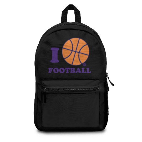 I Love Football Backpacks