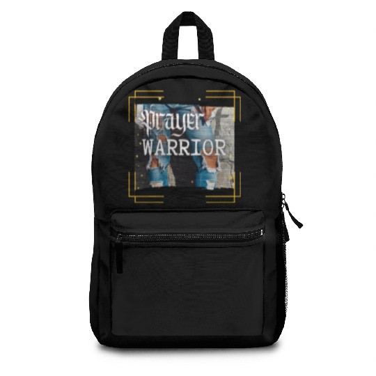 Prayer Warrior - Ripped Jeans Backpacks