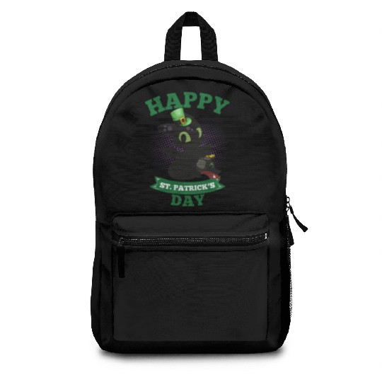 Happy St Patricks Day Toothless Backpacks