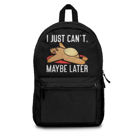 Procrastinating Life Quotes Procrastinator Backpacks