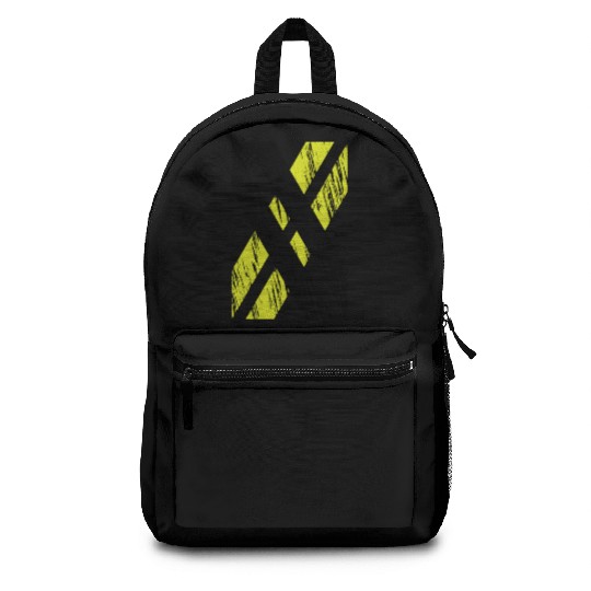 X black and yellow Backpacks