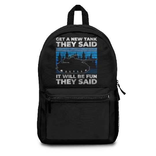 Main Battle Tank Steel Guns Armed Forces Backpacks