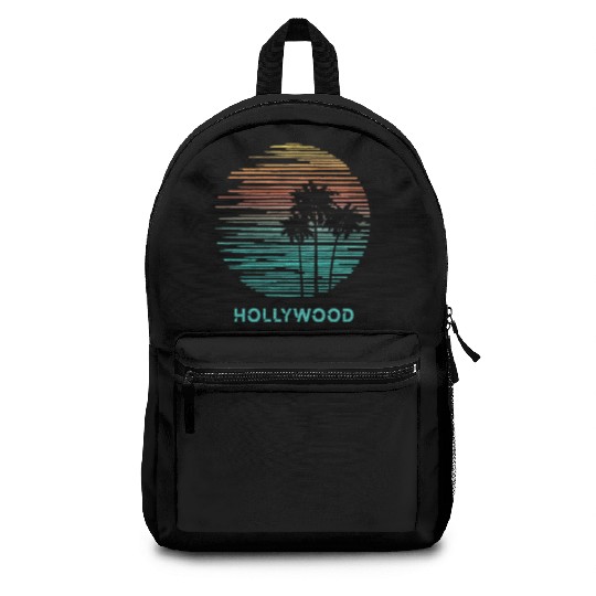 Hollywood California Cool Souvenir Vacation Backpacks