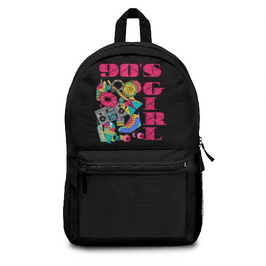"90s Girl" Vintage Nostalgia Backpacks