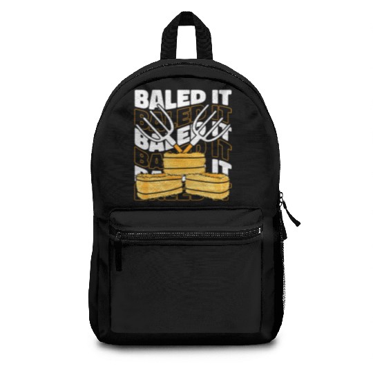 Baled It Rancher Agribusiness Agriculture Farmer Backpacks