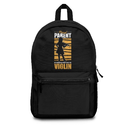 Violin Violinist Parent Backpacks