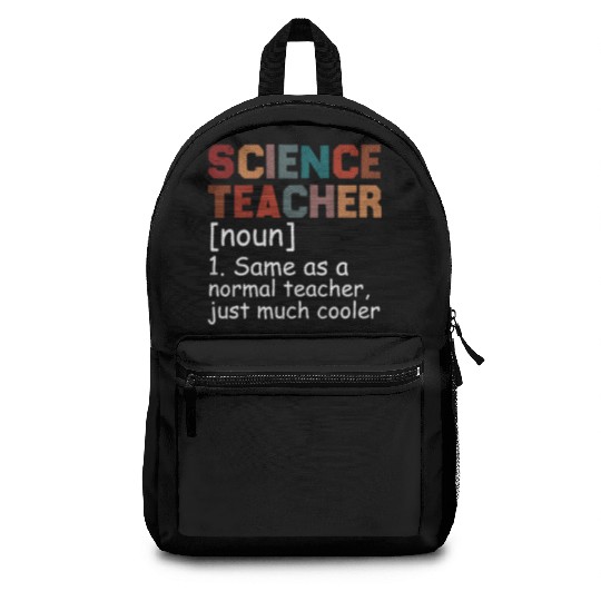 Science Teacher Definition Cool Back To School Backpacks