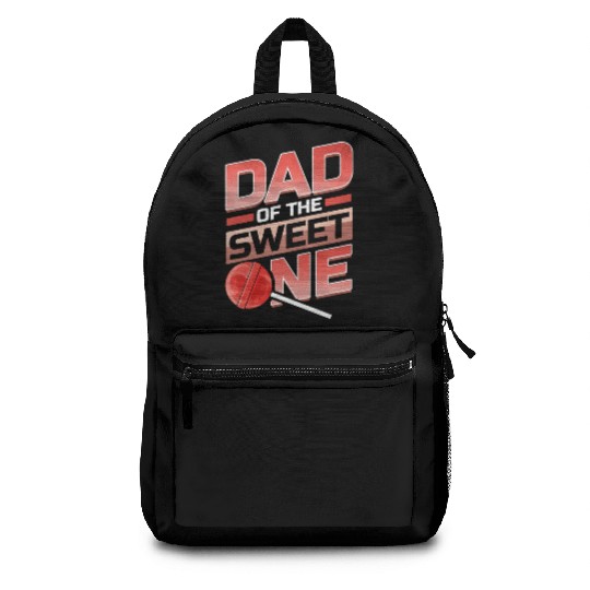 Dad Of The Sweet One Lollipop Backpacks