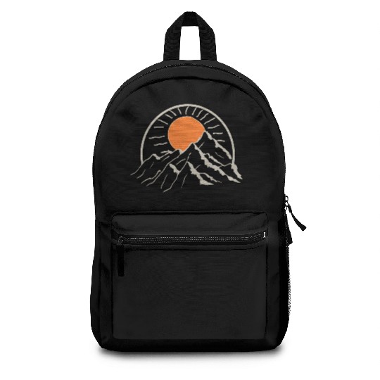 The mountain and sun Backpacks