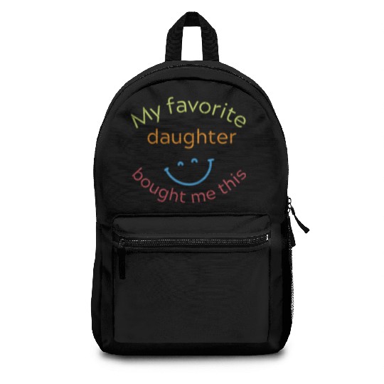 my favorite daughter bought me this Backpacks