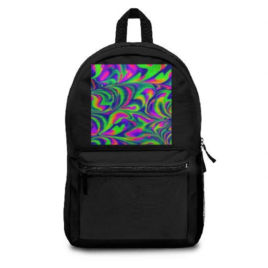 Colorful patterns rainbow pattern creative Backpacks