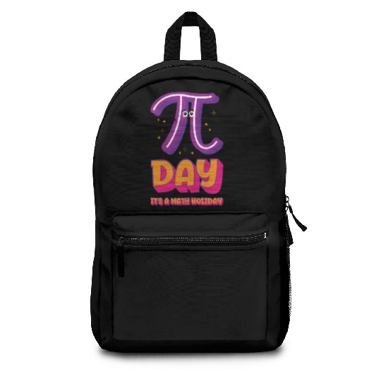 Pi Day Math Holiday Pi Symbol Number Backpacks