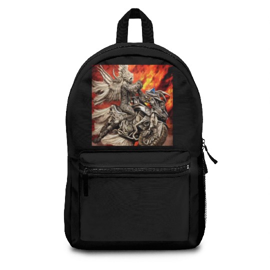 Devil Hellfire Riding Motorcycle Backpacks