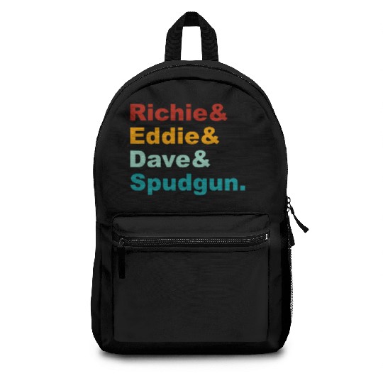 Richie& Eddie& Dave& Spudgun-Retro Funny Movie Ner Backpacks