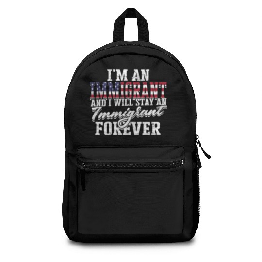 US Immigrant Indigenous USA Immigrants america Backpacks