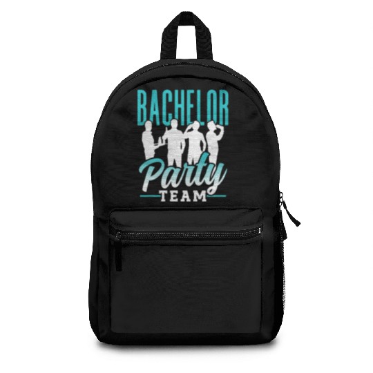 Bachelor Party Team Bride Groom Backpacks